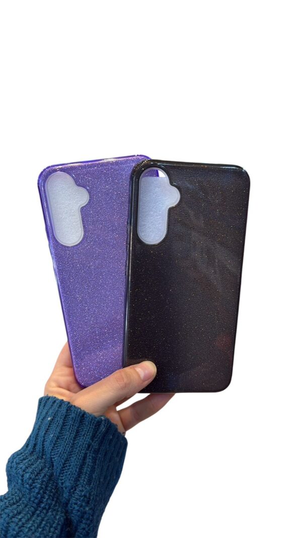 Funda silicona tania brillo Samsung a34