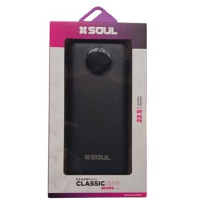 CARGADOR POWER BANK 20000 MAH SOUL CLASSIC 400 C/V