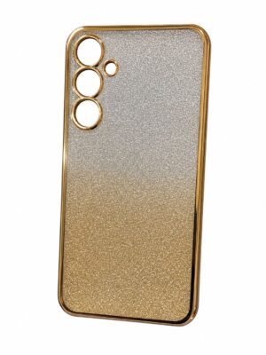 Funda brillo dorado Samsung a25