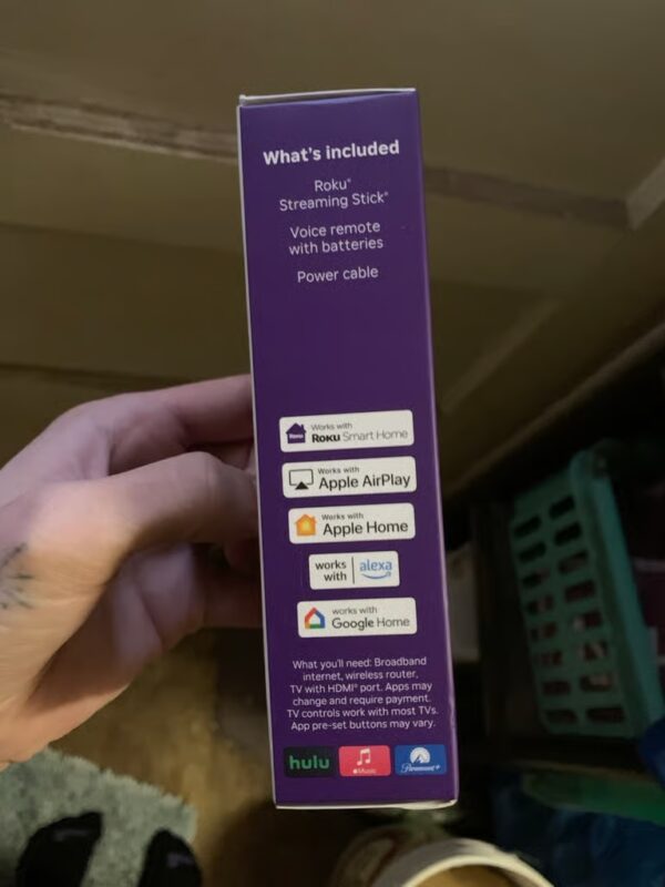 TV BOX SMART TV ROKU STREAMING STCK