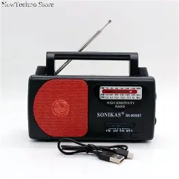 RADIO RECARGABLE SONIKAS SK-0083BT