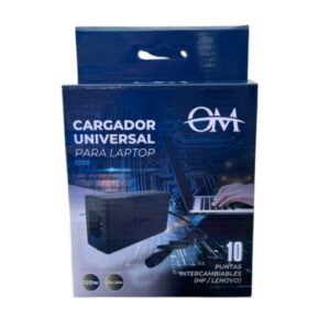 CARGADOR UNIVERSAL NOTEBOOK OM 1205 10 PINES + LEN