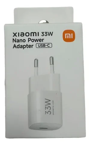 CARGADOR CABEZAL XIAOMI 33W NANO POWER