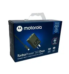 CARGADOR C/CABLE 50W TIPO C MOTOROLA TURBO POWER