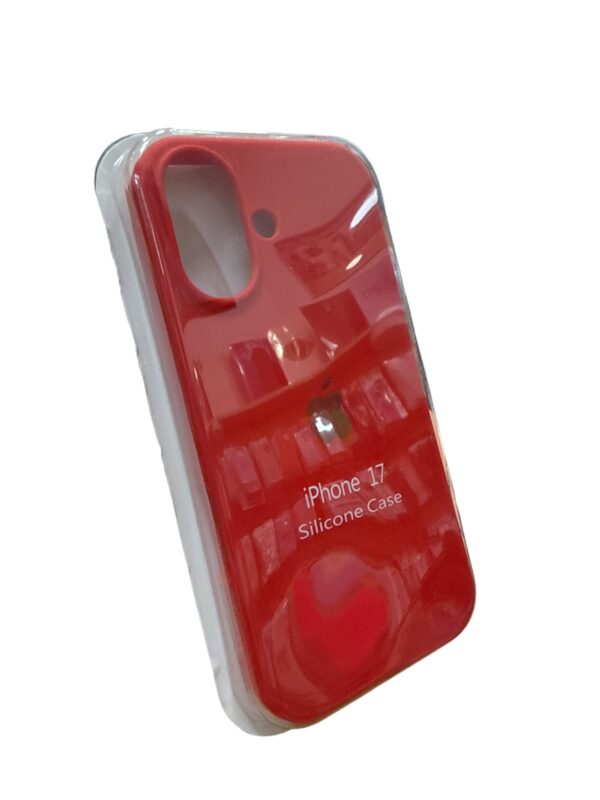 Funda silicona Logo iPhone 17