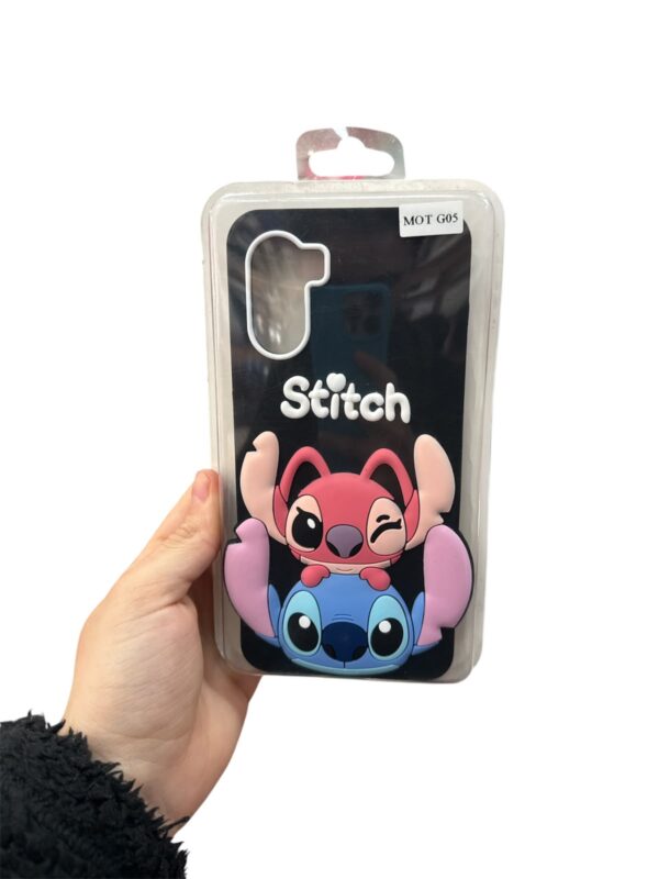 Funda stitch Motorola G05