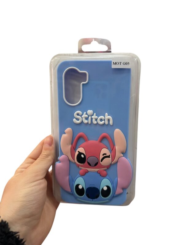 Funda stitch Motorola G05
