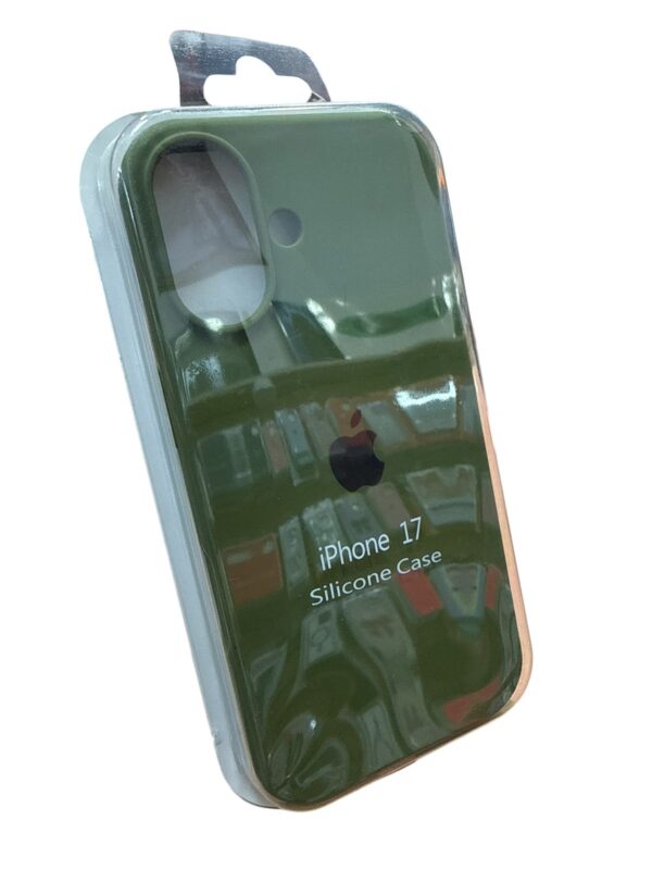 Funda silicona Logo iPhone 17