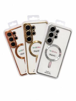 Funda MagSafe borde metal Samsung s26 ultra