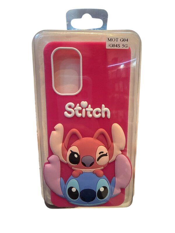 Funda Stitch motorola G04