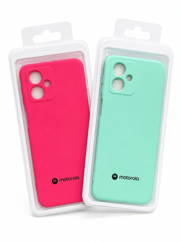 Funda silicona logo Motorola g54