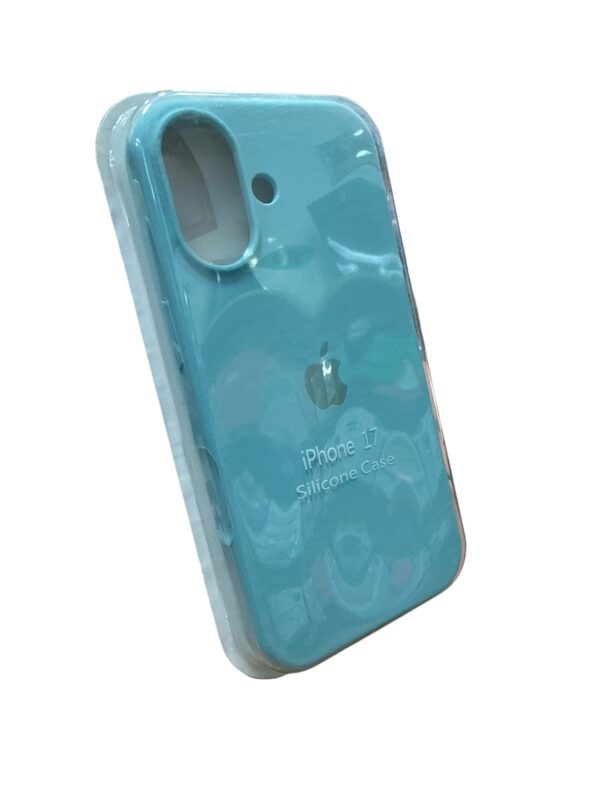 Funda silicona Logo iPhone 17