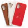 Funda silicona Logo iPhone 17