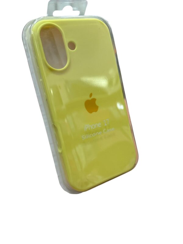 Funda silicona Logo iPhone 17
