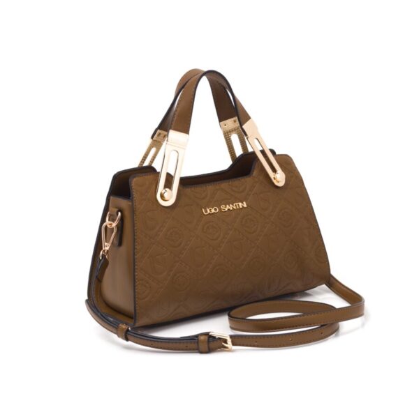 CARTERA ALMENDRA 35769 UGO SANTINI -CAMEL-