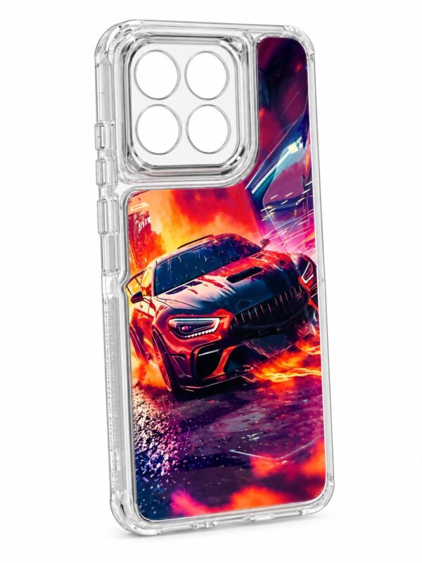 Funda transparente Motorola G86 Reforzada con diseño
