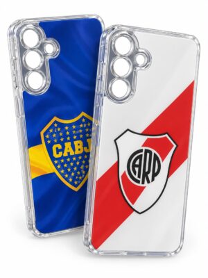 Funda futbol a27 BOCA-RIVER