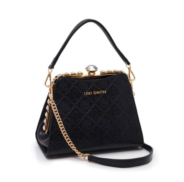 Cartera Eloise 35766 Ugo Santini -NEGRO-